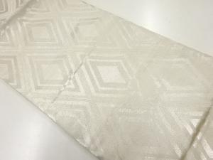 アンティーク 菱模様織出し袋帯(材料)